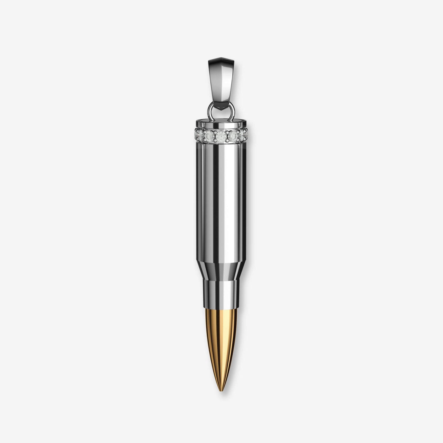 Wisiorek srebrny "Bullet 7.62mm"